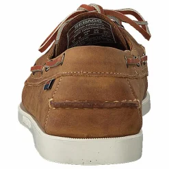 Sebago Docksides Brown Oiled Waxy Lea