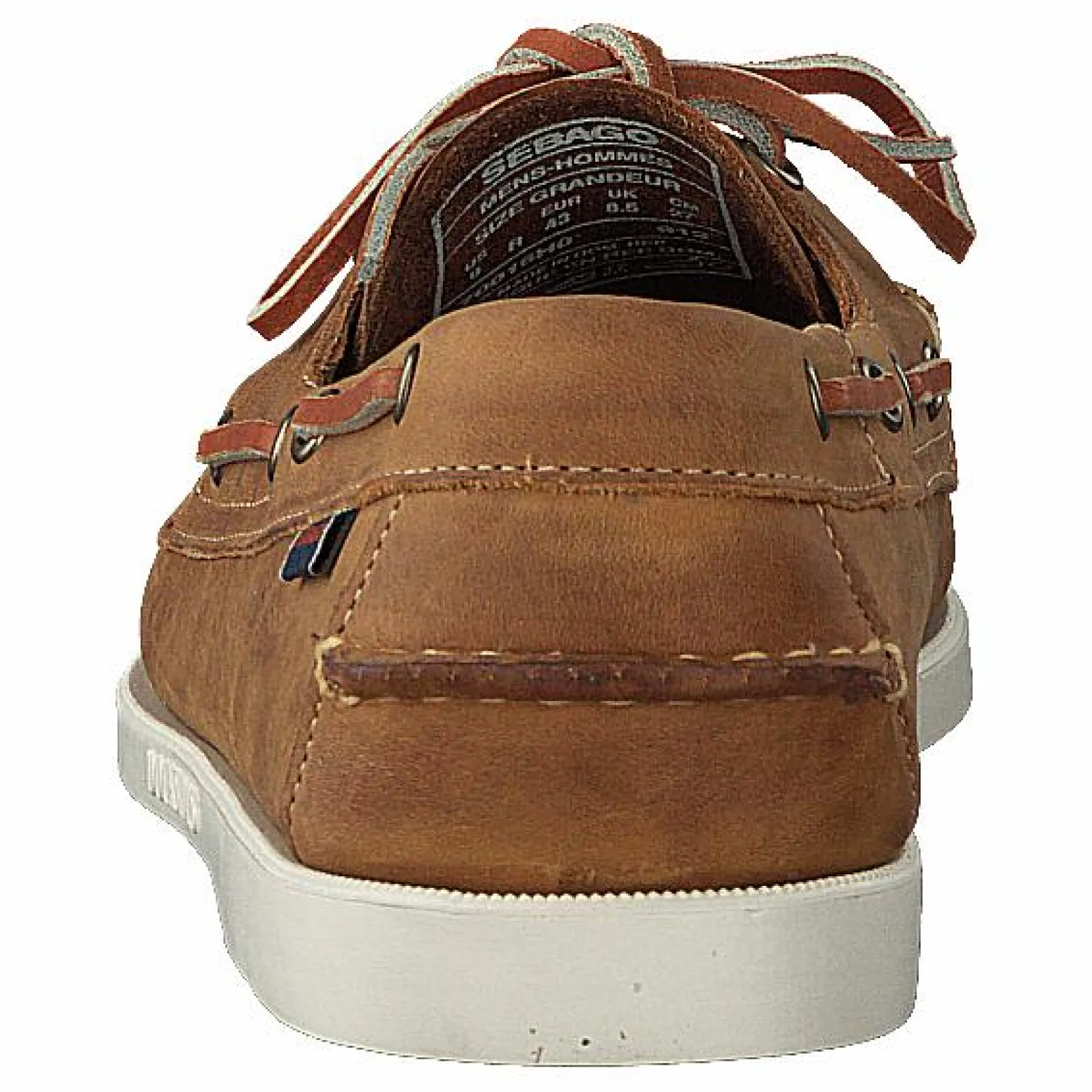 Sebago Docksides Brown Oiled Waxy Lea