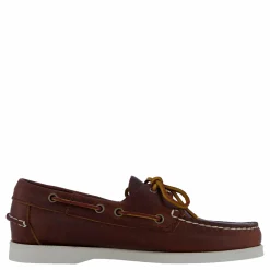 Sebago Docksides Portland Waxed W Brown