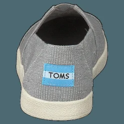 Toms Drizzle Grey Heavy Canvas Grey