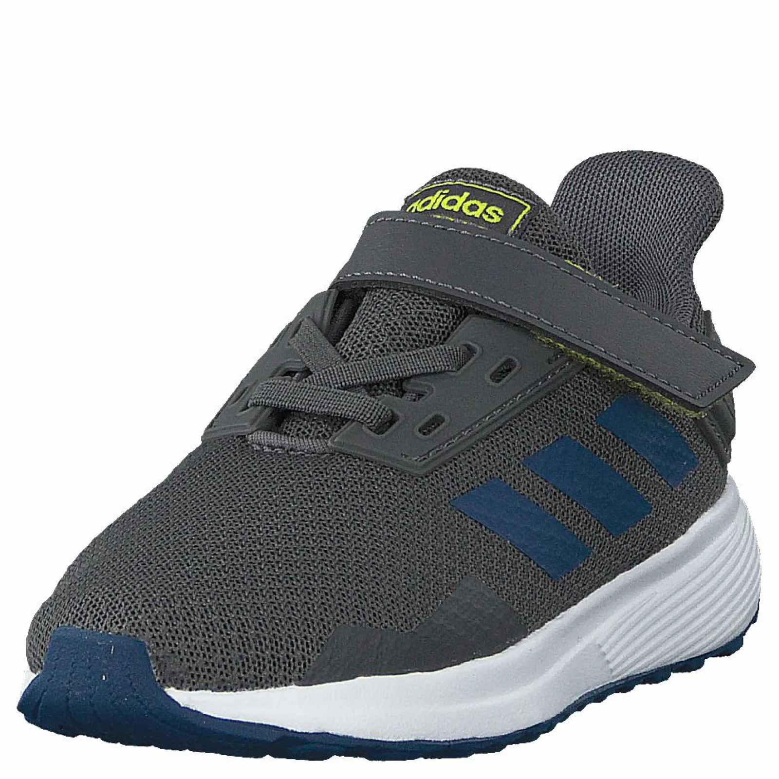 Barn adidas Duramo 9 Shoes Grey Five / Legend Marine / Shock Yellow
