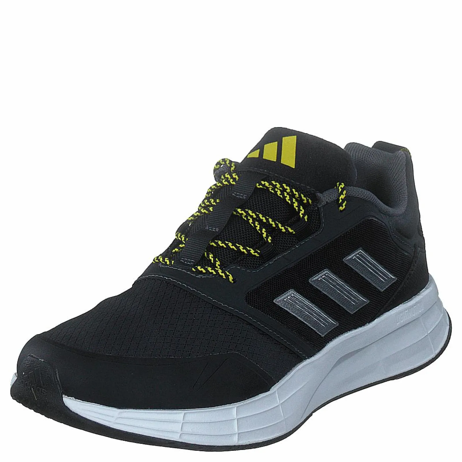 adidas Duramo Protect Shoes Carbon / Matte Silver / Beam Yellow