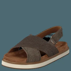Toms Dusty Gold Star Suede Brown Metallic