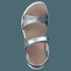 Barn ECCO Flora Silver Iridescent