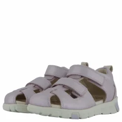 Barn ECCO Mini Stride Sandal Violet Ice Metallic
