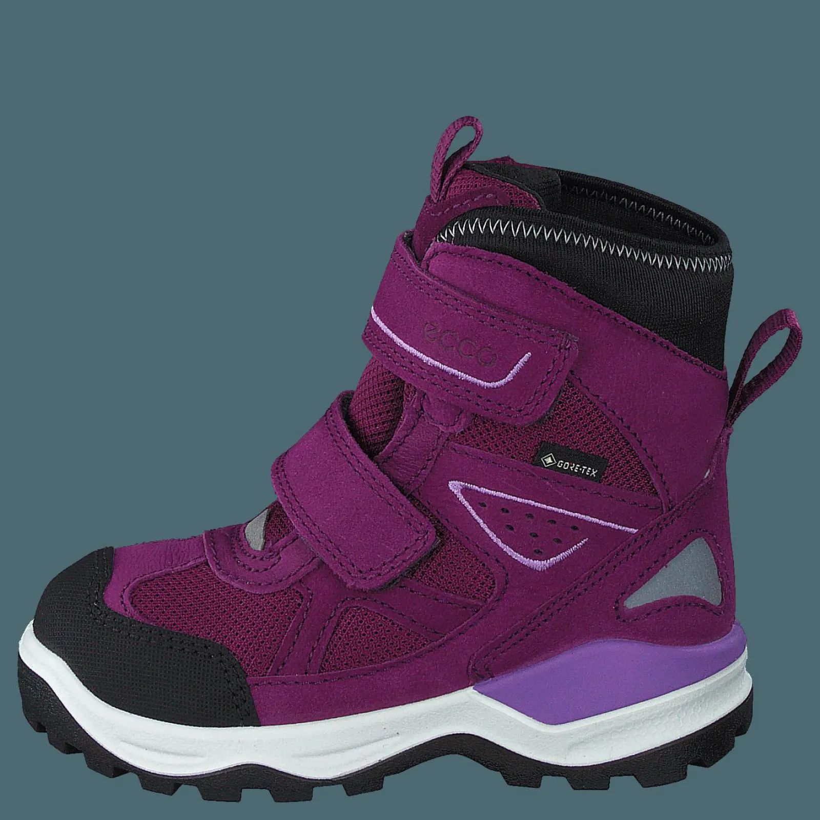 Barn ECCO Snow Mountain Black/dark Purple/dark Purple