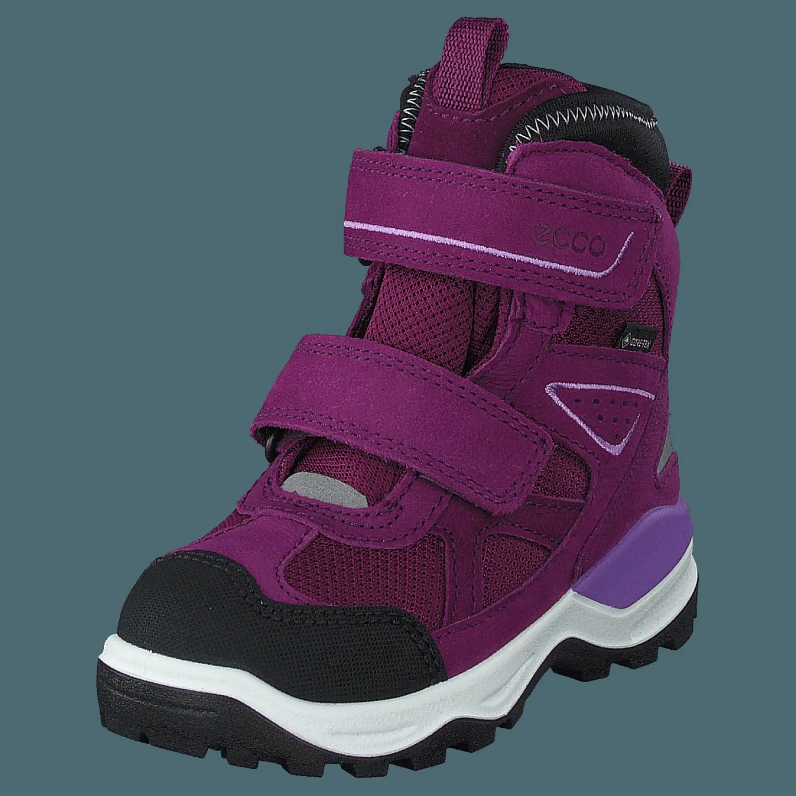 Barn ECCO Snow Mountain Black/dark Purple/dark Purple