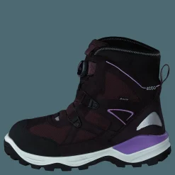 Barn ECCO Snow Mountain Black/fig/fig