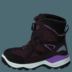 Barn ECCO Snow Mountain Black/fig/fig