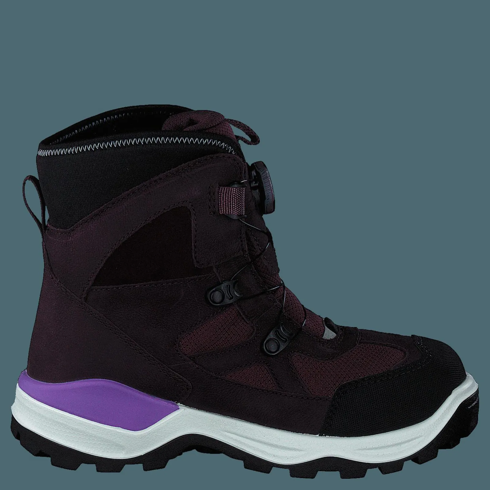 Barn ECCO Snow Mountain Black/fig/fig
