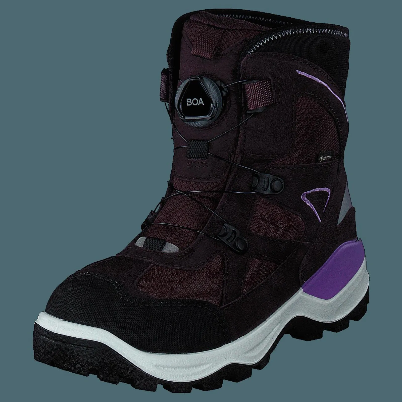 Barn ECCO Snow Mountain Black/fig/fig