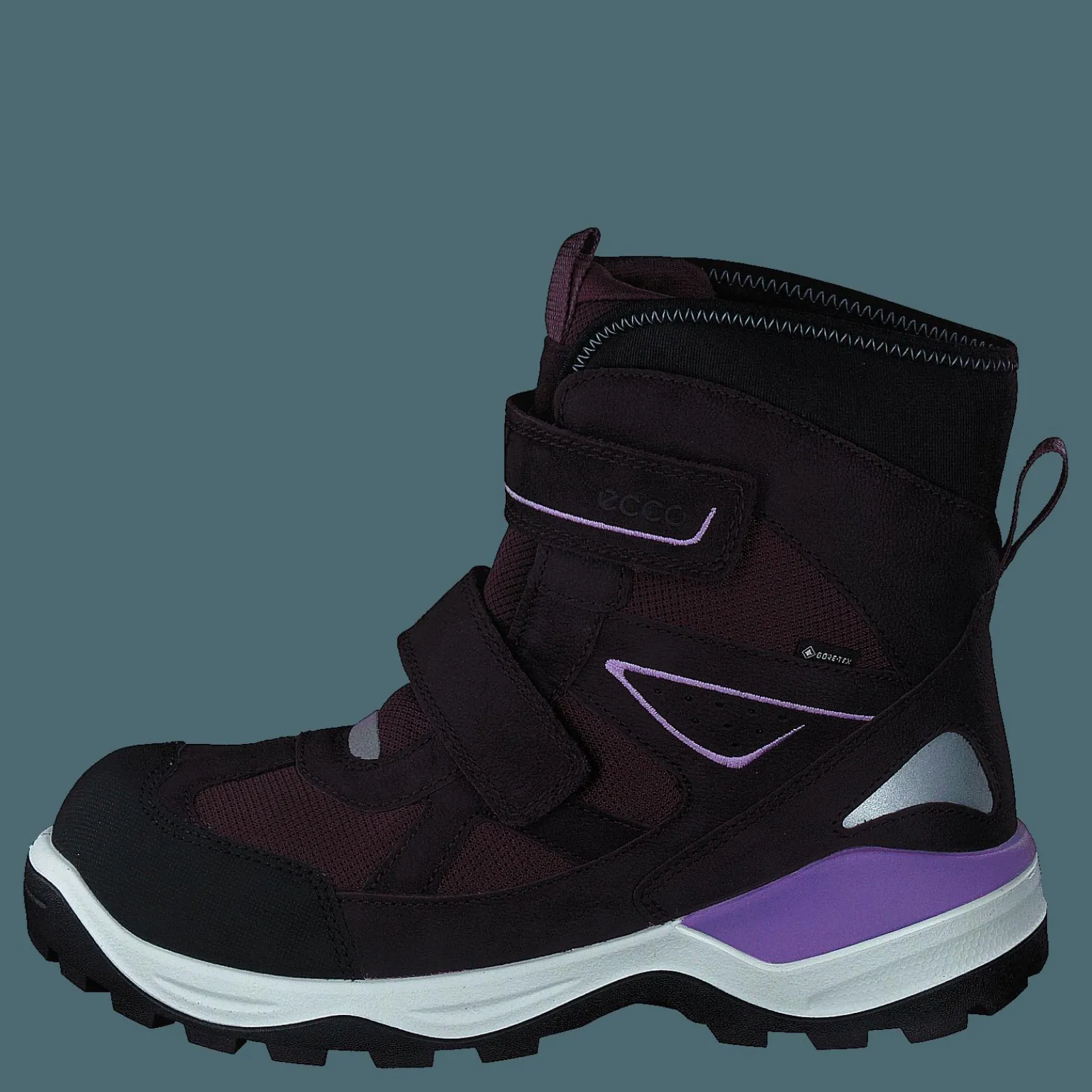 Barn ECCO Snow Mountain Black/fig/fig