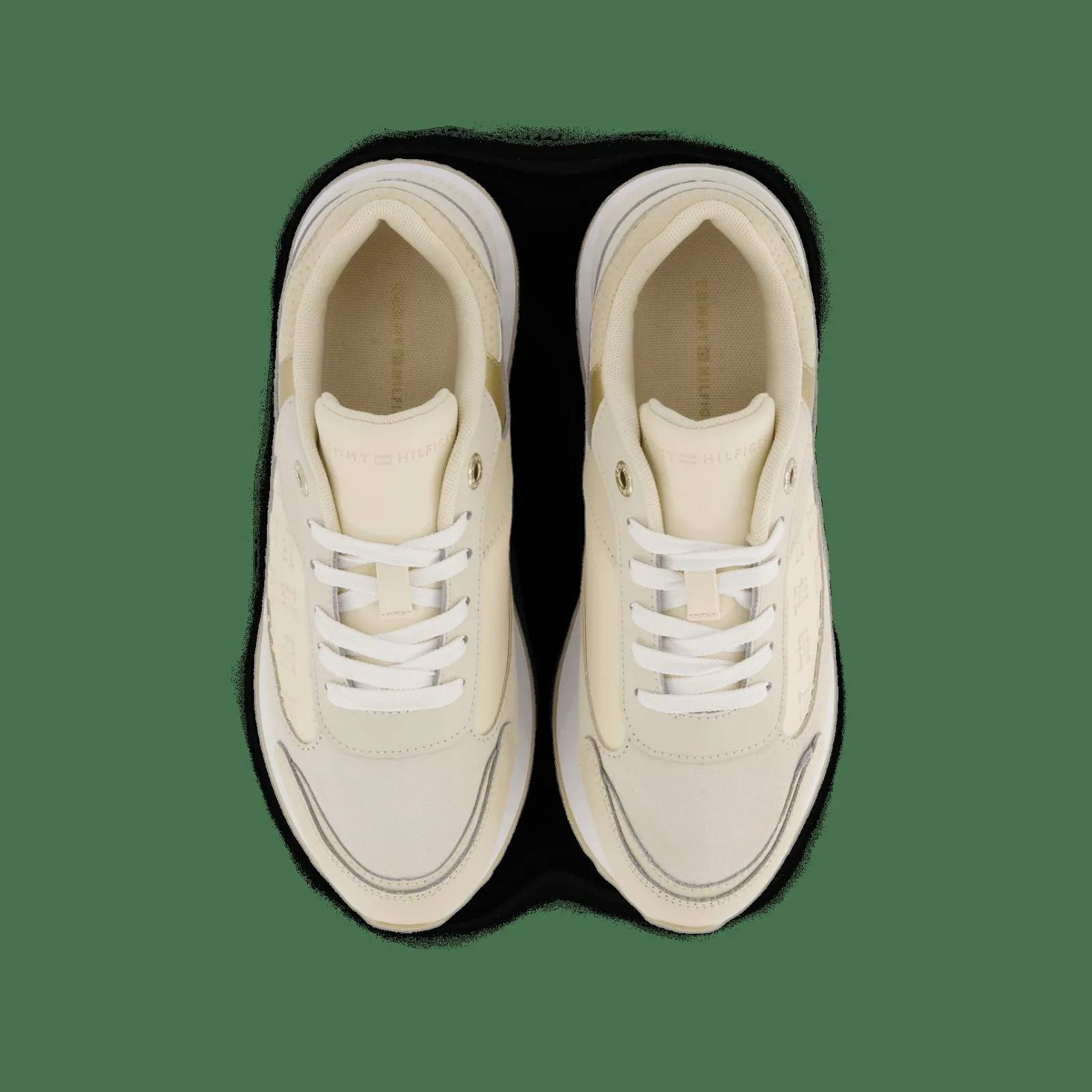 Tommy Hilfiger Elevated Embossed Runner Gold Sugarcane