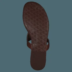 Lauren Ralph Lauren Ellah-sandals-flat Sandal Deep Saddle Tan