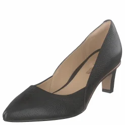 Clarks Ellis Rose Black Leather