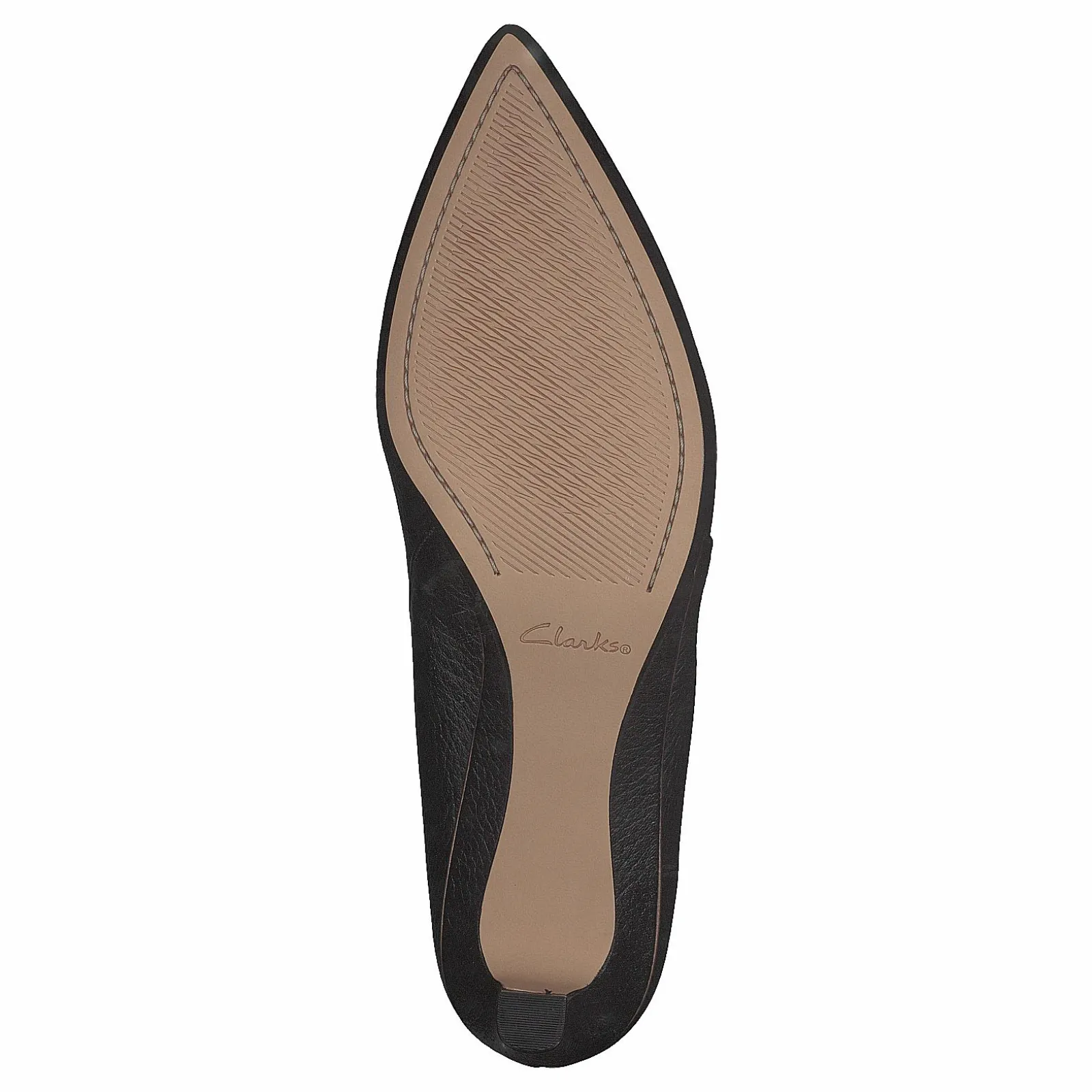 Clarks Ellis Rose Black Leather