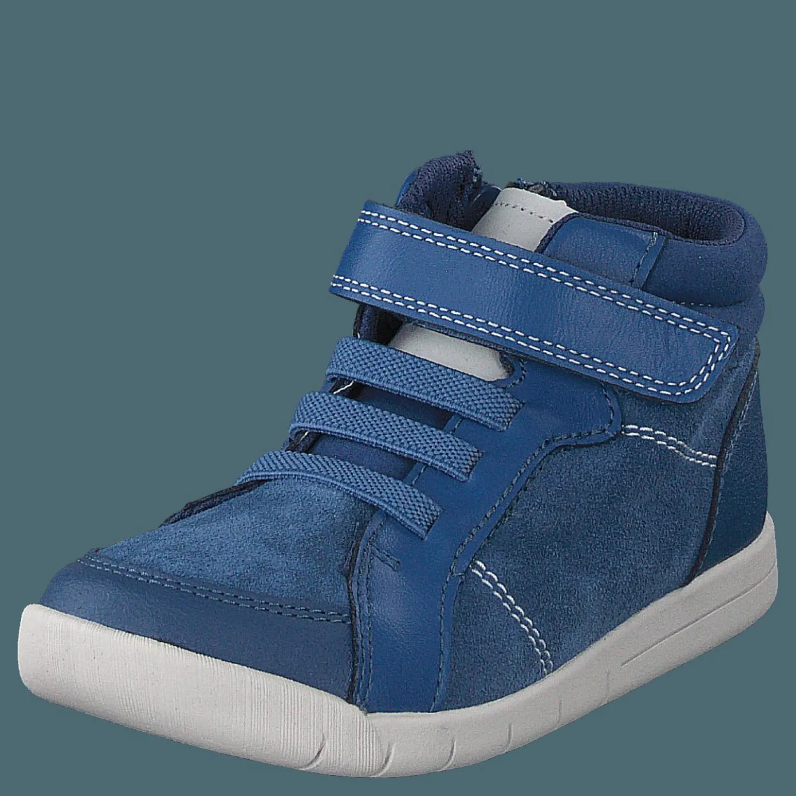 Barn Clarks Emery Beat T Blue Suede