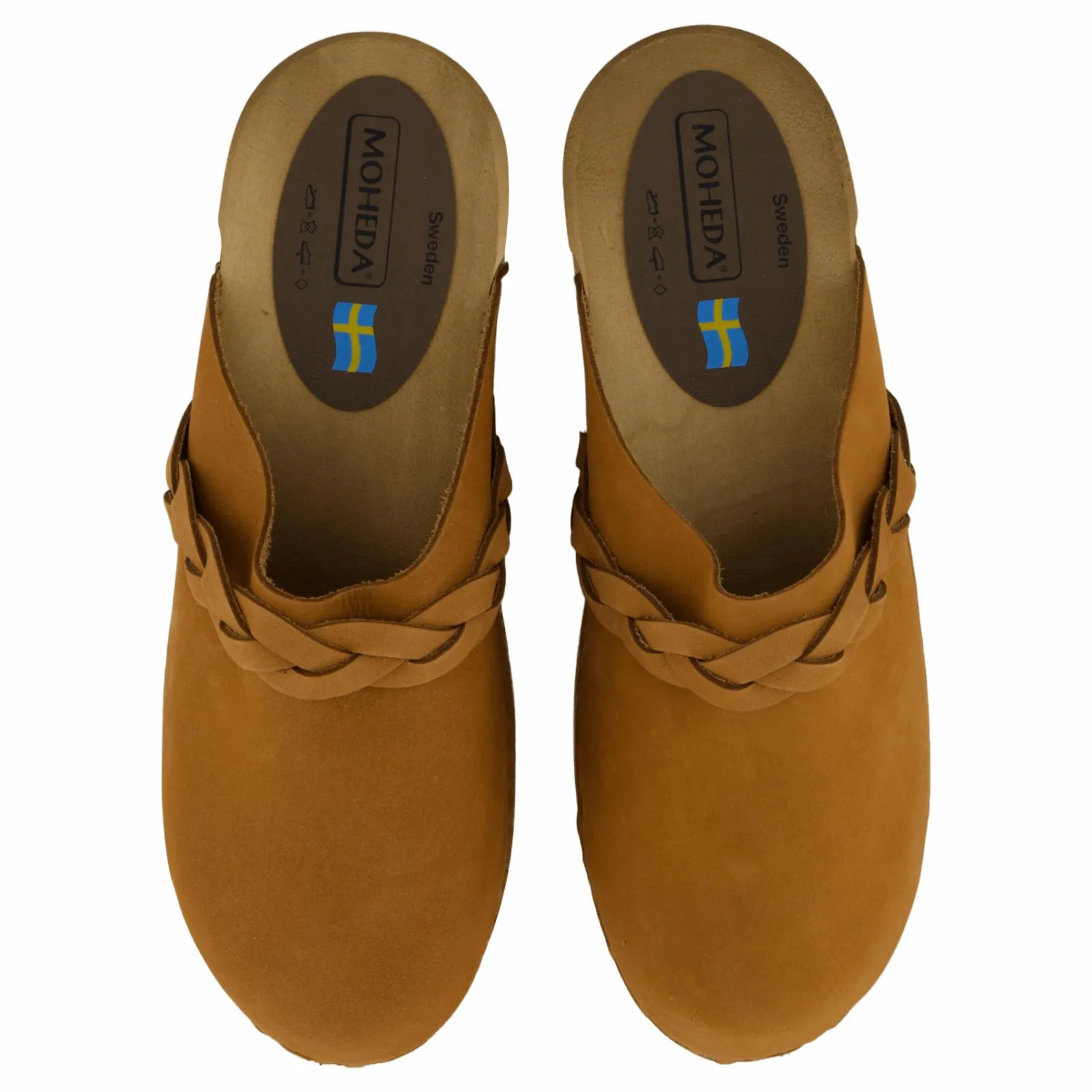 Mohedatoffeln Emmy Nubuck Cognac