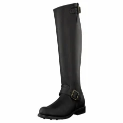 PrimeBoots Engineer High 14 Old Crazy Black