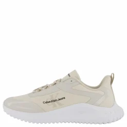 Calvin Klein Eva Runner Low Lace Mix Ml Wn Eggshell/creamy White