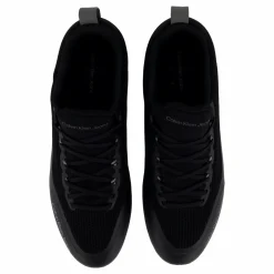 Calvin Klein Eva Runner Sock Low Knit Mtr Black/white/ Charcoal Grey