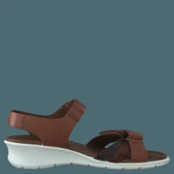 ECCO Felicia Sandal Brandy/coffee/mahogany