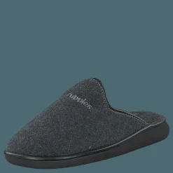 Hush Puppies Felt Slipper ANTRACITE