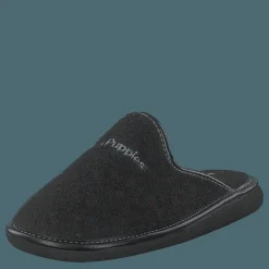 Hush Puppies Felt Slipper BLACK