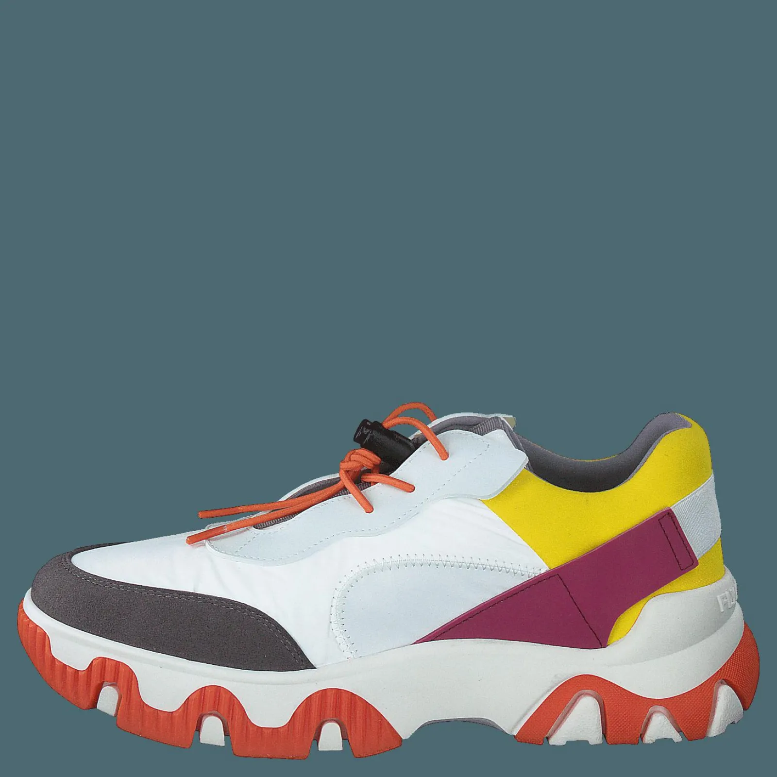 Fly London Fian634 Multi-offwhite-yellow-fuchia