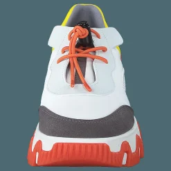 Fly London Fian634fly Multi-offwhite-yellow-fuchia