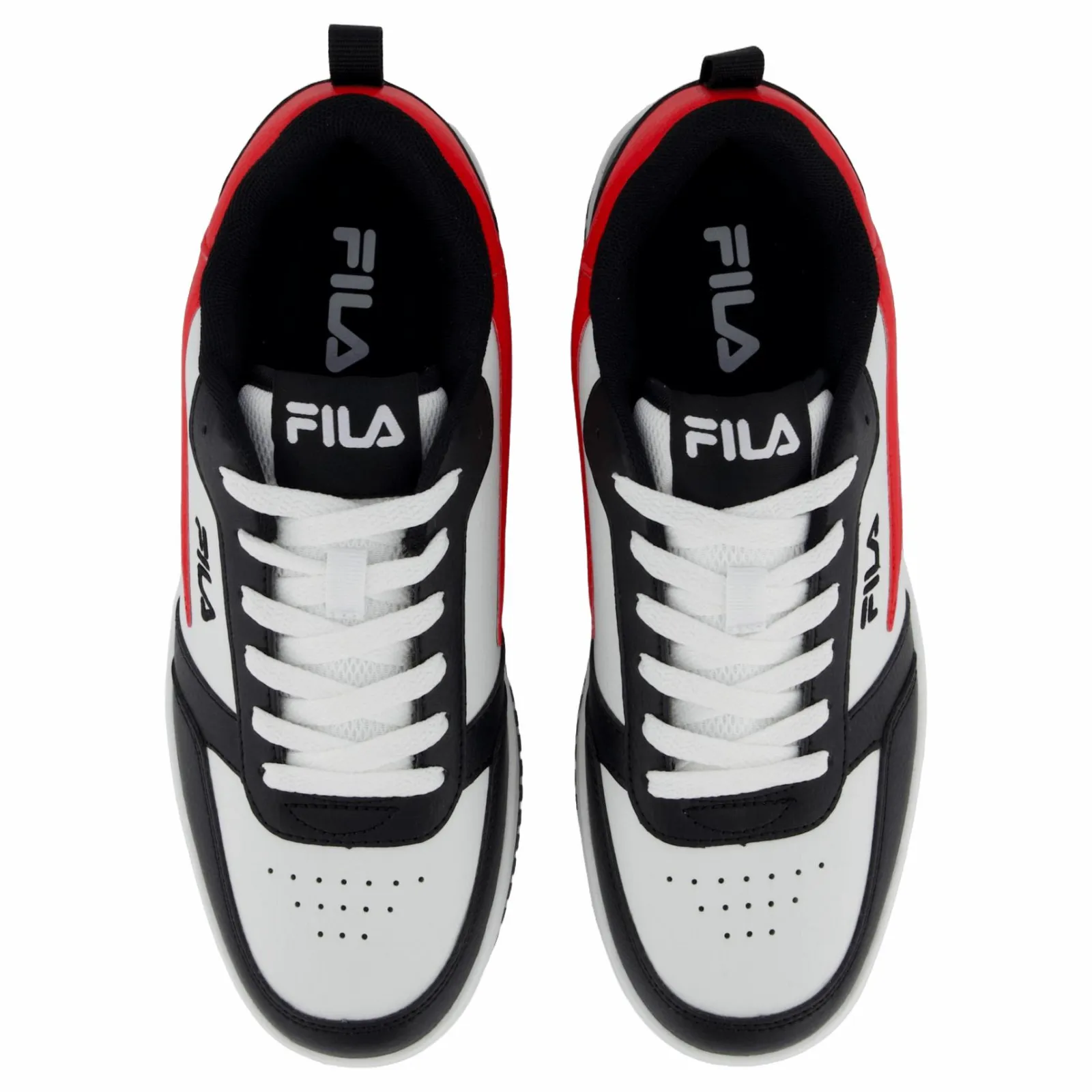 Barn Fila Rega Nf Teens Black- Red