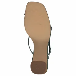 NA-KD Fine Strappy Block Heel Pastel Green