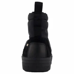 Tommy Hilfiger Flag Nylon Mini Snowboot Black