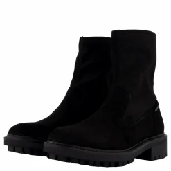 Calvin Klein Flat Sock Boot Sue Mix Ck Black