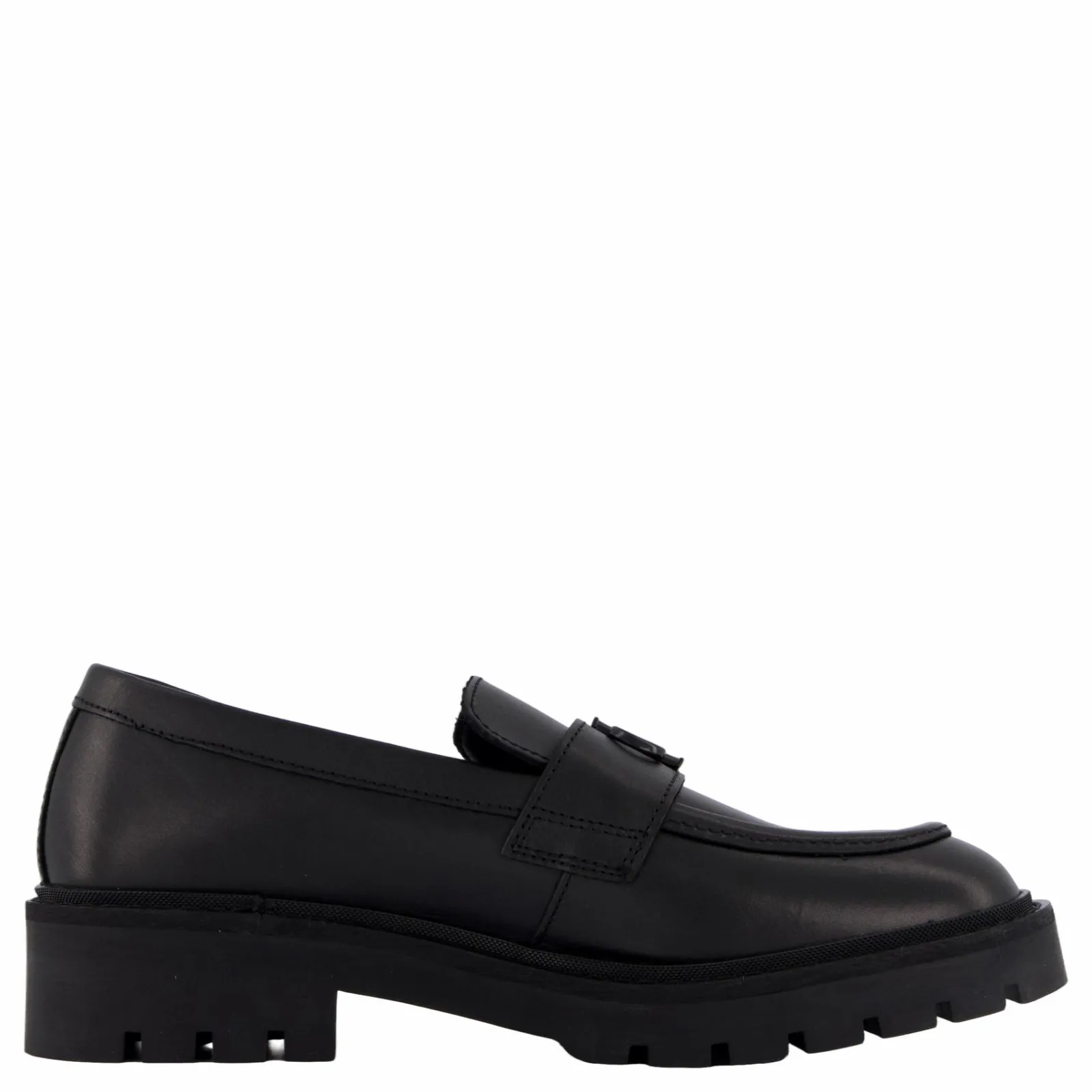 Calvin Klein Flatform Loafer Hw Mg Lth Triple Black