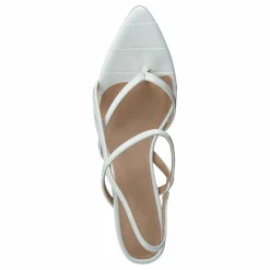 NA-KD Flippi Strap Heels Offwhite