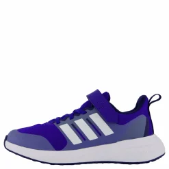 Barn adidas FortaRun 2.0 Cloudfoam Elastic Lace Top Strap Shoes Lucid Blue / Cloud White / Blue Fusion