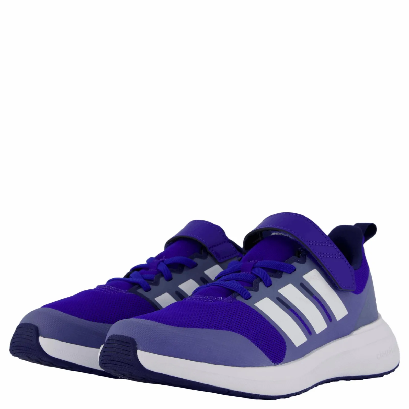 Barn adidas FortaRun 2.0 Cloudfoam Elastic Lace Top Strap Shoes Lucid Blue / Cloud White / Blue Fusion