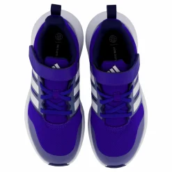 Barn adidas FortaRun 2.0 Cloudfoam Elastic Lace Top Strap Shoes Lucid Blue / Cloud White / Blue Fusion