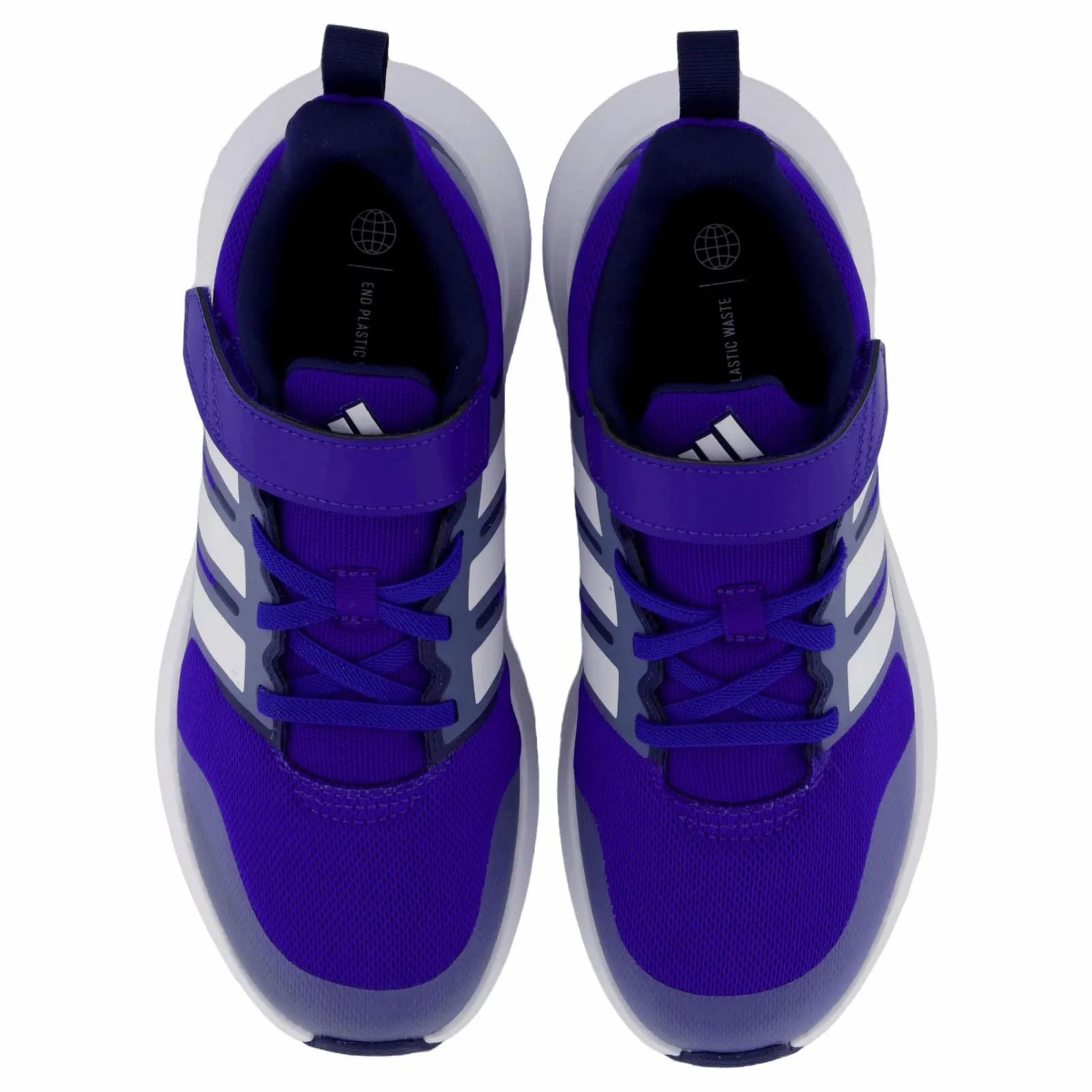 Barn adidas FortaRun 2.0 Cloudfoam Elastic Lace Top Strap Shoes Lucid Blue / Cloud White / Blue Fusion