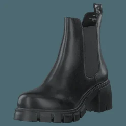 Steve Madden Forza Black Leather