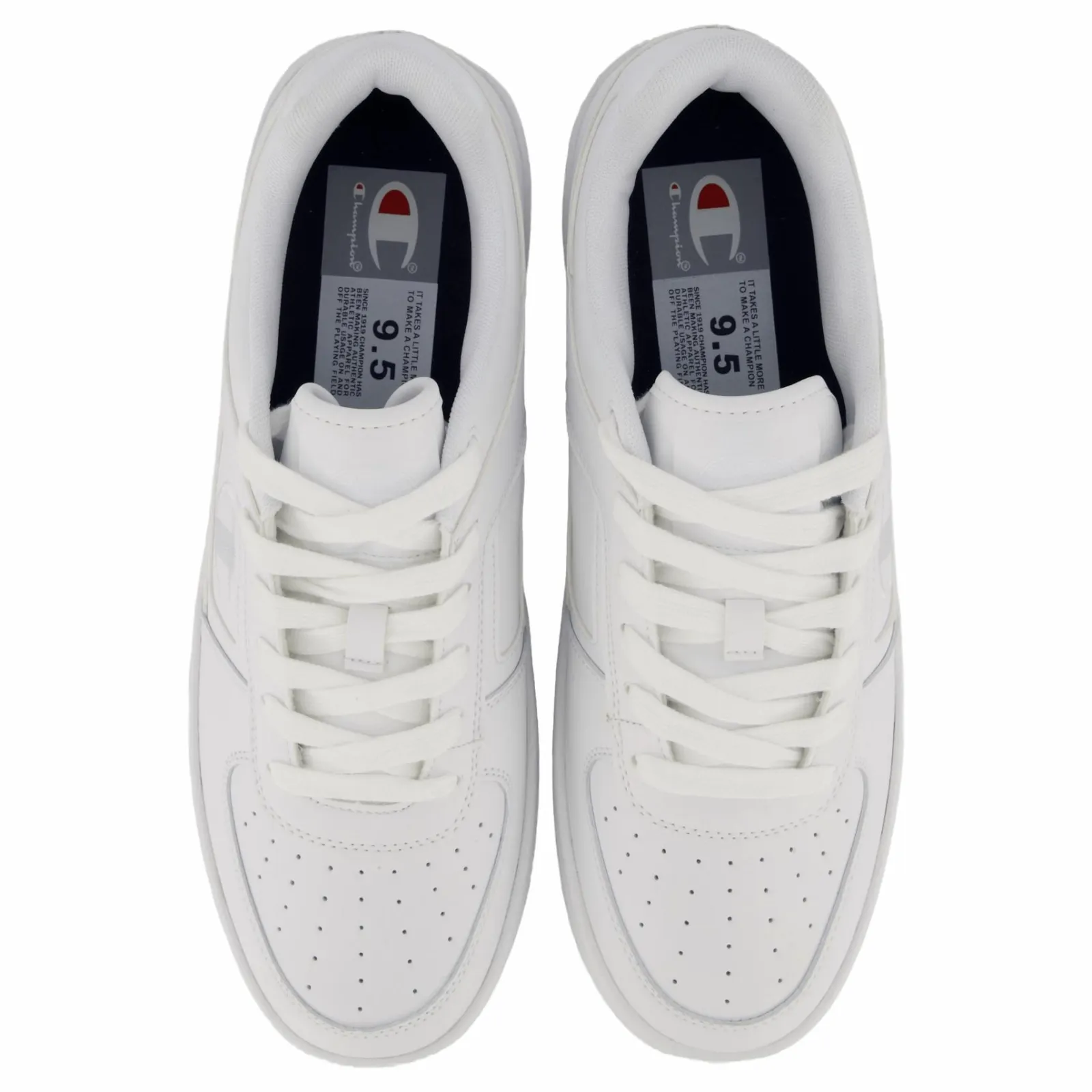 Champion Foul Play Element Low Low Cut Star White