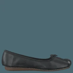 Clarks Freckle Ice Black Leather