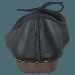 Clarks Freckle Ice Black Leather