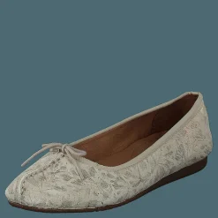 Clarks Freckle Ice Off White Metallic