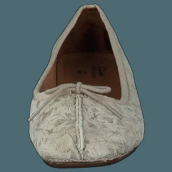 Clarks Freckle Ice Off White Metallic