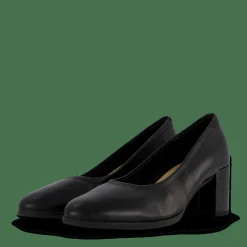 Clarks Freva55 Court Black Leather