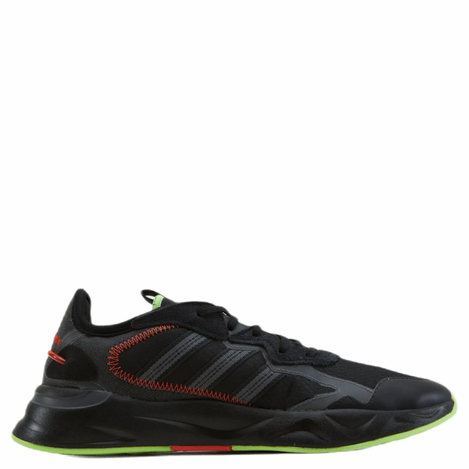 adidas Futureflow Shoes Core Black / Grey Five / Signal Green