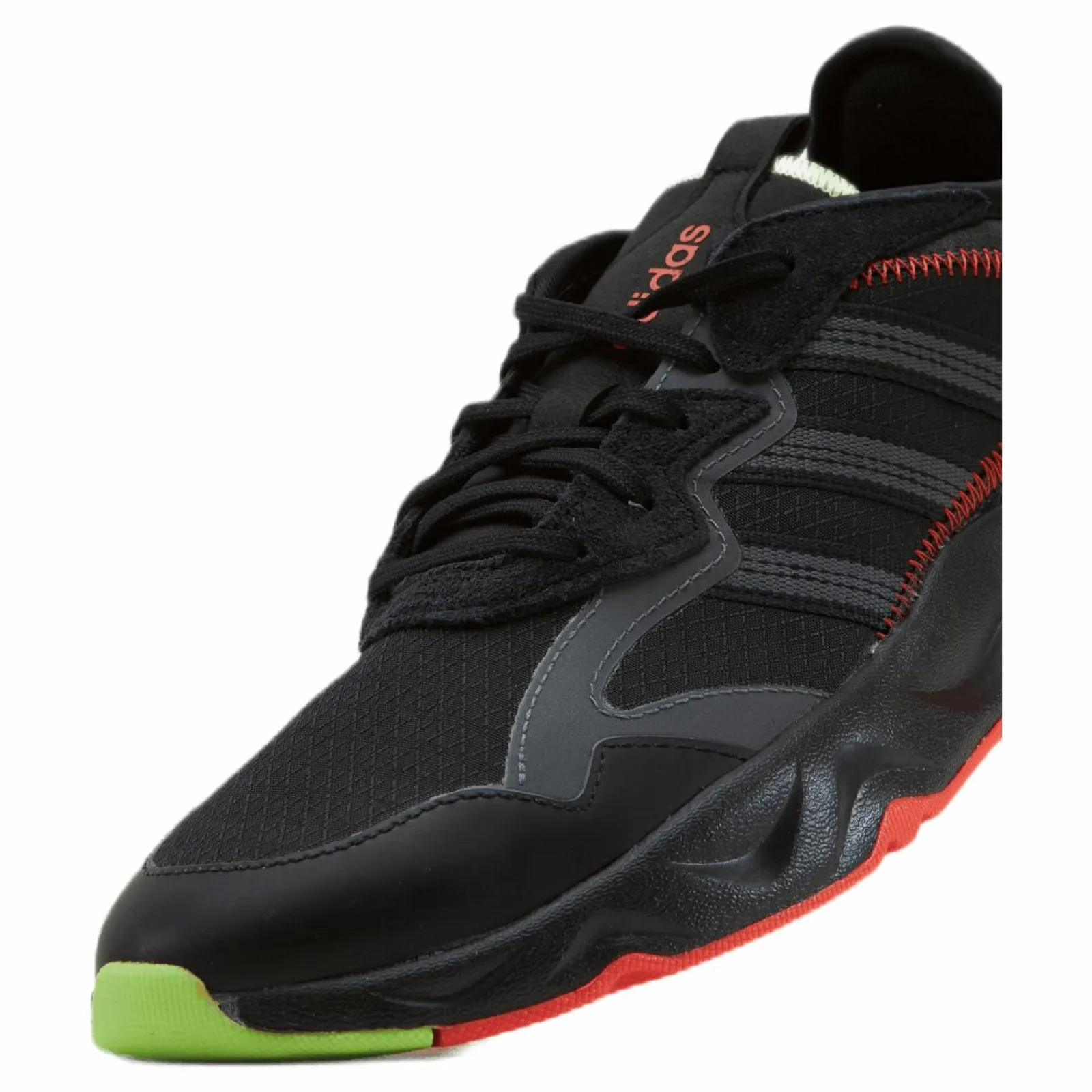 adidas Futureflow Shoes Core Black / Grey Five / Signal Green