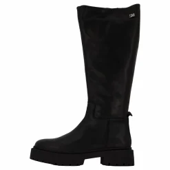 Steve Madden Galina Boots Black Leather